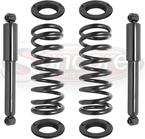 SUNCORE - Rear Air Ride Suspension to Shocks & Coil Springs Conversion Kit Replacement for 2005-2015 Nissan Armada RWD in Saudi Arabia