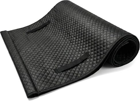 Rolling Creeper Automotive Mat, Foldable Under Car Repair Mat for Low Clearance, Portable Mechanics Rolling Pad with Storage Bag - Auto Repair Tool for Ground Maintenance,Black in Saudi Arabia