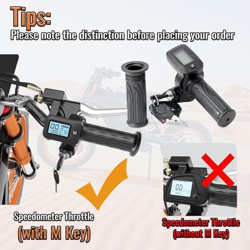 دواسة الوقود للدراجة الترابية الكهربائية Tuttio Soleil 01، شاشة LCD 48 فولت مع زر M، شاشة Tuttio Ebike المتكاملة، تناسب فقط Tuttio Soleil01 (بدون غير M)، ملحقات Tutti Soleil 01 للمراهقين in Kuwait