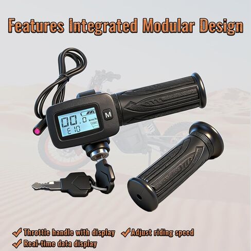 دواسة الوقود للدراجة الترابية الكهربائية Tuttio Soleil 01، شاشة LCD 48 فولت مع زر M، شاشة Tuttio Ebike المتكاملة، تناسب فقط Tuttio Soleil01 (بدون غير M)، ملحقات Tutti Soleil 01 للمراهقين in Kuwait