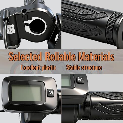 دواسة الوقود للدراجة الترابية الكهربائية Tuttio Soleil 01، شاشة LCD 48 فولت مع زر M، شاشة Tuttio Ebike المتكاملة، تناسب فقط Tuttio Soleil01 (بدون غير M)، ملحقات Tutti Soleil 01 للمراهقين in Kuwait