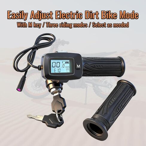 دواسة الوقود للدراجة الترابية الكهربائية Tuttio Soleil 01، شاشة LCD 48 فولت مع زر M، شاشة Tuttio Ebike المتكاملة، تناسب فقط Tuttio Soleil01 (بدون غير M)، ملحقات Tutti Soleil 01 للمراهقين in Kuwait