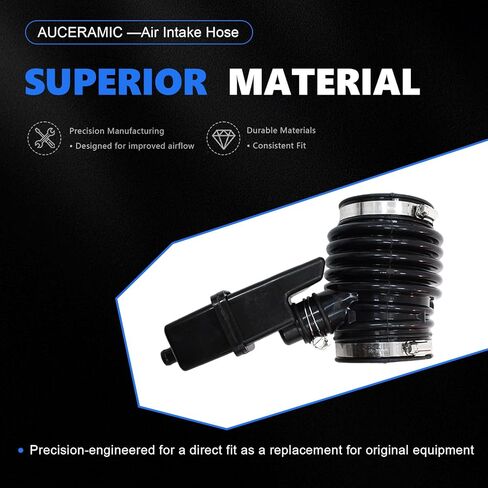 خرطوم آخذ للهواء من AUCERAMIC مناسب لنيسان ألتيما 2007-2018 3.5L V6 استبدال #16576-JA100, 16576JA100 in Kuwait