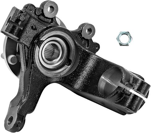 BBM2-33-021C 686-380 Front Passenger Side Steering Knuckle compatible with Mazda 3 2010-2013 RH Front Right Side Steering Knuckle Replace# BBM233021C BBM2-33-021 BBM233021 in Kuwait