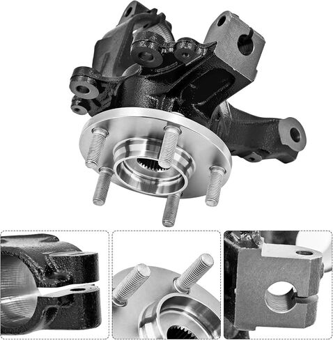 BBM2-33-021C 686-380 Front Passenger Side Steering Knuckle compatible with Mazda 3 2010-2013 RH Front Right Side Steering Knuckle Replace# BBM233021C BBM2-33-021 BBM233021 in Kuwait