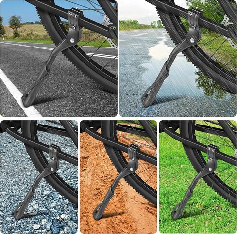 مسند دراجة Desoto عالمي، حامل خلفي خلفي مع ارتفاع قابل للتعديل، مواد عالية الجودة للدراجات الجبلية على الطرق مقاس 24-29 بوصة in Kuwait