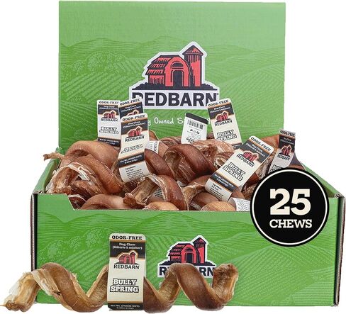 Redbarn Odor Free 7 Braided Bully Sticks for Dogs (20-Count) in Saudi Arabia