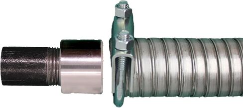 for Honda EU3200i Generator 1-1/2" Steel Exhaust Extension (2 Foot) in Kuwait