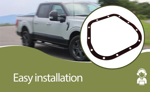حشية الغطاء التفاضلي متوافقة مع 1997-2024 Ford F150 للمحاور الخلفية مقاس 9.75 بوصة in Kuwait