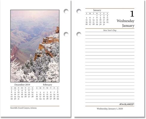 AAGE41750 - At-a-Glance Recycled Photographic Desk Calendar Refill in Saudi Arabia
