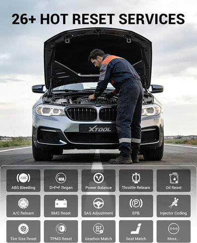 XTOOL Anyscan A30M OBD2 Scanner Kit, 2026 Wireless Bidirectional Scan Tool with Free Updates, 26 Resets, Live Data, All System Car Scanner Diagnostic Tool for iOS & Android, CANFD & FCA AutoAuth in Saudi Arabia