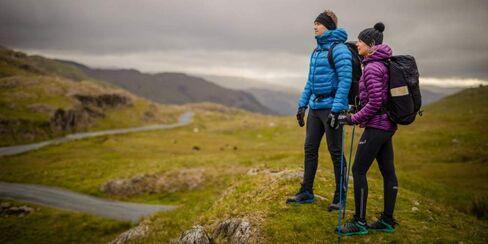Inov-8 للرجال Roclite G 370 - أحذية المشي لمسافات طويلة مقاومة للماء - خفيفة الوزن، قابلة للتنفس - قبضة الجرافين - مقاس متوسط ​​- نباتي - أسود/أزرق 14 M US in Saudi Arabia