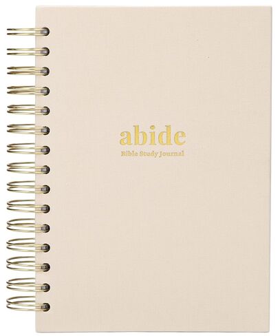 Mr. Pen- Abide Bible Study Journal – A5 Hardcover Journal with 240 Pages, 120gsm Paper, Gold Metal Spiral, Christian Gift for Women, SOAP Bible Study Method in Saudi Arabia
