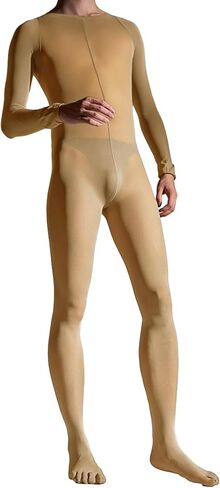LESOYA النساء الرجال 120D المخملية شير كامل بوديستوكينج عالية المرونة شير ارتداءها Catsuit مع قفازات أصابع القدم in Saudi Arabia