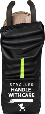 Guiseapue Stroller Bag for Airplane: Large Stroller Travel Bag Fits Most Sizes- Large/Single/Double/Jogging Strollers, Strollers Accessories Gate Check Stroller Bag, Waterproof Stroller Cover in Saudi Arabia
