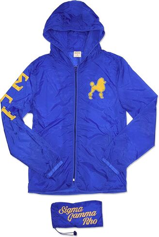 سترة Big Boy Sigma Gamma Rho Divine 9 S2 للسيدات رفيعة وخفيفة مع حقيبة جيب [أزرق ملكي] - ID#1728-146-207-0-0 in Saudi Arabia