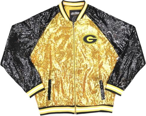 Big Boy Grambling State Tigers S4 Ladies Sequins Jacket [Black] - ID#42743-15-207-0-0 in Saudi Arabia