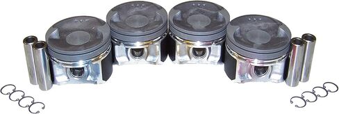 DNJ PRK642 مجموعة المكبس والحلقة لـ 2005-2019 NissanSuzuki Equator Frontier 2.5L L4 16V DOHC 2488cc in Kuwait