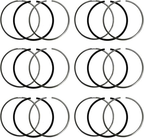 Set of 6 Piston Rings Set Replacement for Audi Q5 Q7 A4 Quattro 3.0TDI # 059198151P in Saudi Arabia