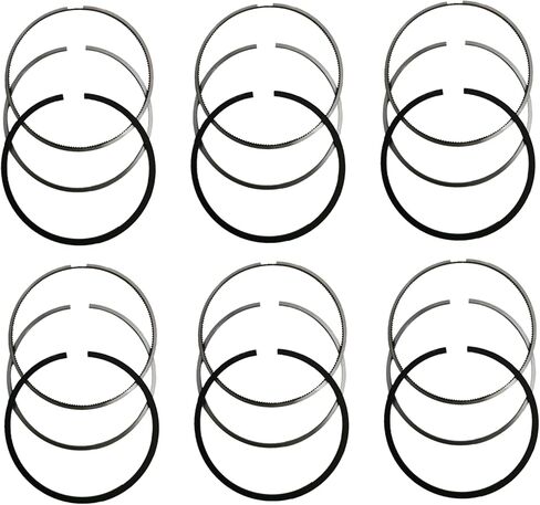 Set of 6 Piston Rings Set Replacement for Audi Q5 Q7 A4 Quattro 3.0TDI # 059198151P in Saudi Arabia