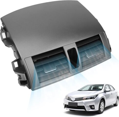 55663-02060 لوحة تنفيس الهواء لمنفذ تكييف الهواء في المنتصف متوافقة مع 2008-2013 Toyota Corolla، بديل لـ 55670-02160 in Kuwait