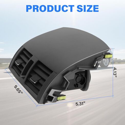 55663-02060 لوحة تنفيس الهواء لمنفذ تكييف الهواء في المنتصف متوافقة مع 2008-2013 Toyota Corolla، بديل لـ 55670-02160 in Kuwait