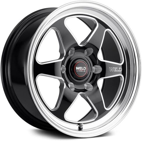 Weld - S156 17x10 Ventura 6 Drag 6x135 ET42 BS7.25 Gloss BLK MIL DIA 87.1 (S15670089P42) in Saudi Arabia