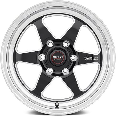 Weld - S156 17x10 Ventura 6 Drag 6x135 ET42 BS7.25 Gloss BLK MIL DIA 87.1 (S15670089P42) in Saudi Arabia
