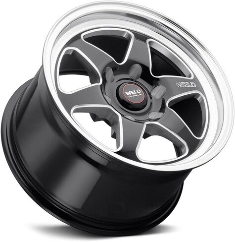 Weld - S156 17x10 Ventura 6 Drag 6x135 ET42 BS7.25 Gloss BLK MIL DIA 87.1 (S15670089P42) in Saudi Arabia