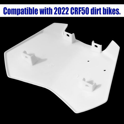 لوحة الأرقام الأمامية للدراجة النارية CRF50 متوافقة مع طراز Honda CRF 50 2022 - حاجز الاسم البلاستيكي، ملحقات الدراجة الترابية للطرق الوعرة in Saudi Arabia