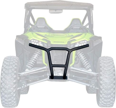 مصد أمامي SuperATV منخفض الحجم متوافق مع 2019-2021 Honda Talon 1000X/1000R، 2020+ Honda Talon 1000X-4، بدون حفر، أنابيب فولاذية DOM، تحمي الواجهة الأمامية بالكامل، انظر الملاءمة، صنع في الولايات المتحدة الأمريكية in Saudi Arabia