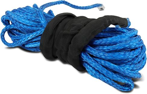 Synthetic Winch Rope Cable, 5/16IN x 50FT Winch Rope Line Cable, 12000lbs Winch Line for ATV UTV SUV (Orange) in Saudi Arabia