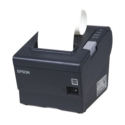 Epson Omnilink T88VI-I Ethernet Serial USB Thermal Receipt Printer Black C31CE94731 in Saudi Arabia