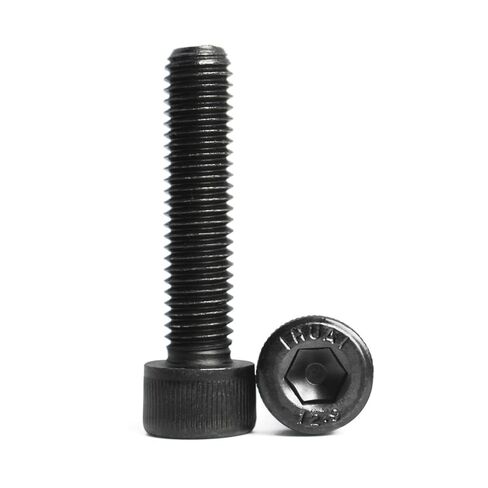 SUNXULIMI M8 x 100mm Socket Head Cap Bolts Screws 12.9 Grade Alloy Steel, Black Oxide Finish, Machine Metric Hex Socket Screw, 10PCS in Saudi Arabia