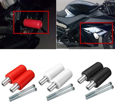 Universal Motorcycle Frame Sliders, Anti Crash Protector Extended Frame Slider for Automotive Motorcycle(COLOR:10MM) in Kuwait