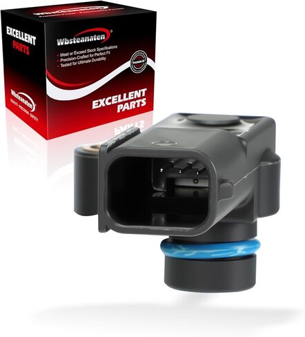 MAP Sensor Manifold Absolute Pressure: Compatible with Ford 2011-2019 F-250 Super Duty V8 6.7L, 2011-2019 F-350 Super Duty V8 6.7L, 2011-2019 F-450 Super Duty V8 6.7L, 2011-19 F-550 Super Duty V8 6.7L in Kuwait