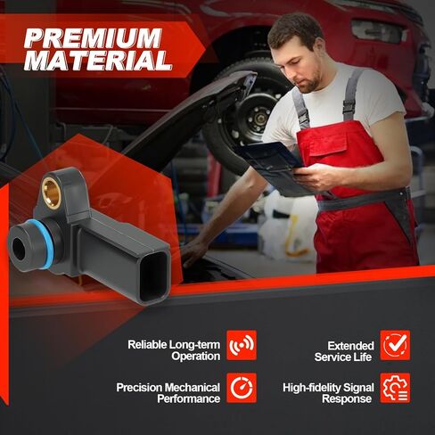 MAP Sensor Manifold Absolute Pressure: Compatible with Ford 2011-2019 F-250 Super Duty V8 6.7L, 2011-2019 F-350 Super Duty V8 6.7L, 2011-2019 F-450 Super Duty V8 6.7L, 2011-19 F-550 Super Duty V8 6.7L in Kuwait