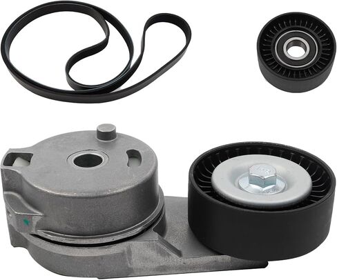 Dasbecan 38323 Drive Belt Tensioner Idler Pulley Serpentine Kit Compatible with Ram 1500 2013-2022,Ram 1500 Classic 2019-2022 5.7L V8 Replaces# 6PK1853 Belt in Saudi Arabia