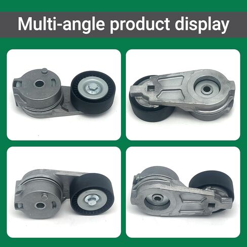 Belt Tensioner With Serpentine Belt and Idler Pulley Compatible with 2013-2022 Ram 1500, 2019-2022 1500 Classic - OHV V8 5.7L Replacement 38323,4861660AA,38018 in Kuwait