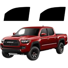 عامل تظليل نافذة سيراميك مسبق القطع لسيارة Toyota Tacoma 2016-2023 لمنع أكثر من 99% من الأشعة فوق البنفسجية الضارة بسمك 2 مل من درجة المتجر يستخدم رفضًا فائقًا للحرارة، لمسة نهائية احترافية (20% مطابقة للمصنع) in Kuwait