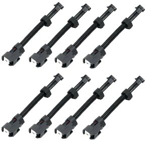 Michigan Motorsports Delphi Mutec to EV6 Fuel Injector Adapter Harness - Fits 4.8L 5.3L 6.0L LQ4 LQ9 Engines - Set of 8 Injector Adapter Harnesses in Saudi Arabia