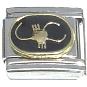 NewCharms Scorpio Zodiac on Black Italian Charm in Saudi Arabia