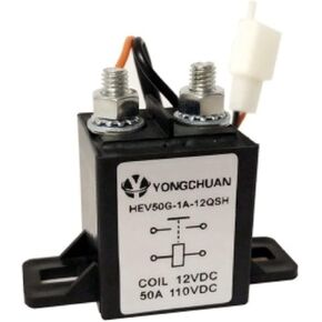 1PCS 50A 60V 72V 110VDC Electric Vehicle Heater Relay in Kuwait