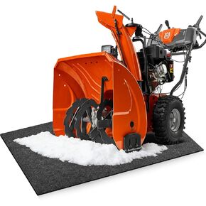 حصيرة منفاخ الثلج، حصيرة انسكاب الزيت الماصة، سجادة أرضية المرآب مقاس 6.6 × 8.5 قدم أسفل السيارة، حصيرة تسرب تسرب وسادات الزيت مع دعم للطقس، قابلة لإعادة الاستخدام، قابلة للغسل، تحمي الأرضية، سجادة صيانة عالية الامتصاص in Kuwait