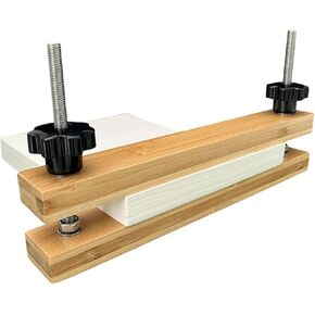 Bamboo Bookbinding Spine Press, 11 Inch Narrow Book Press for Spine Shaping and Bookbinding, for DIY Book in Saudi Arabia