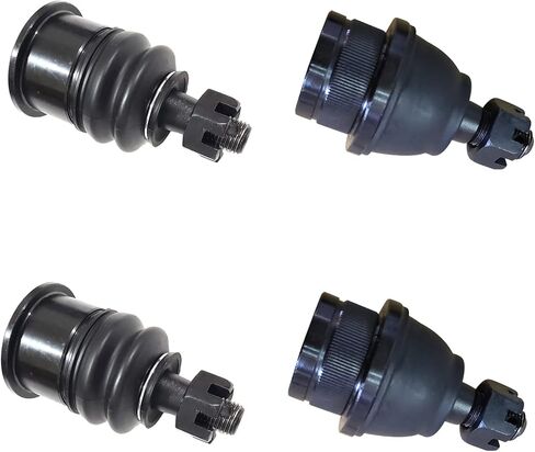 4 قطعة وصلات كروية أمامية سفلية وعلوية تناسب Ford Expedition 1997-2002/ F-150 1997-2003/ F-250 1997-1999، لنكولن بلاكوود 2002/ Navigator 1998-2002، K80014 K8695 وصلة كروية in Kuwait
