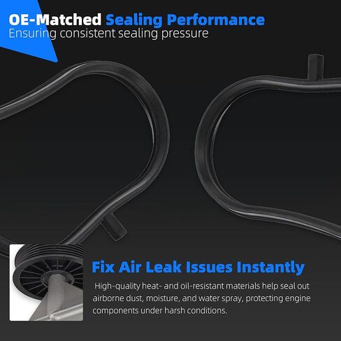 8 PCS Intake Manifold Gaskets Compatible with Nissan Titan XD 2016-2024, Armada Titan 2017-2024, NV2500 NV3500 2018-2021Intake Gaskets Replacement NI1415876K in Saudi Arabia