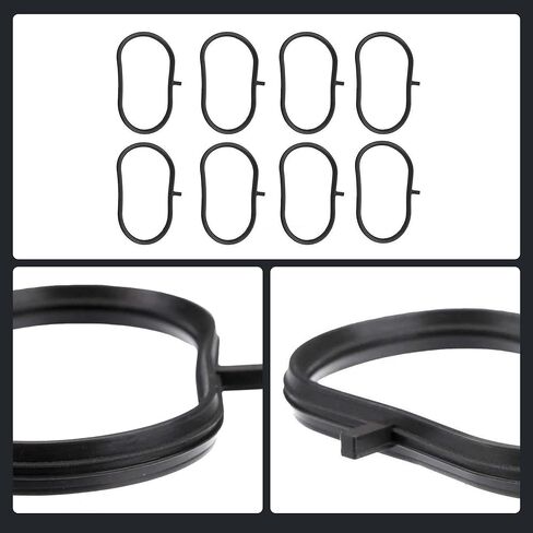 8 PCS Intake Manifold Gaskets Compatible with Nissan Titan XD 2016-2024, Armada Titan 2017-2024, NV2500 NV3500 2018-2021Intake Gaskets Replacement NI1415876K in Saudi Arabia