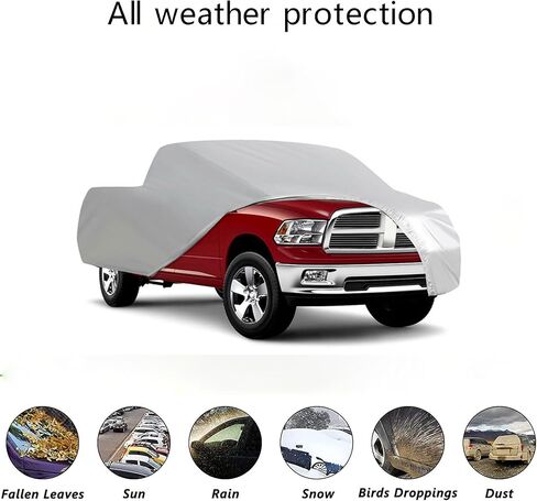 Universal Fit Pickup Truck Cover Replacement for 260 L x 80 W x 65 H Indoor & Outdoor Rain Heat All Weather Protectio in Saudi Arabia