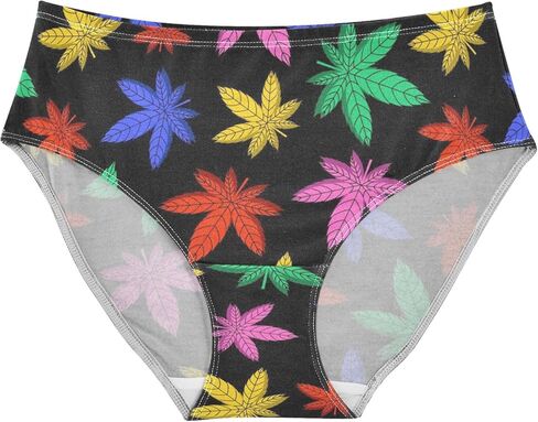 Women's Stylish Sexy Pattern Girls Underwear Soft Breathable High Waist Brief Stretchy Bikini Panties in Saudi Arabia